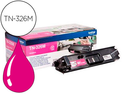 TONER LASER BROTHER TN326M COULEUR MAGENTA 3500P