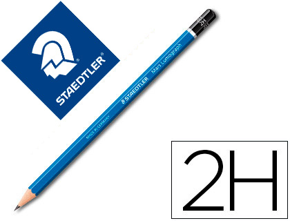 CRAYON GRAPHITE STAEDTLER MARS LUMOGRAPH 100 2H HEXAGONAL