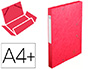 BOTE CLASSEMENT EXACOMPTA NATURE FUTURE CARTE LUSTRE 5/10E A4+ 240X320MM DOS 25MM 400G COLORIS ROUGE