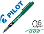 STYLO-FEUTRE PILOT V SIGN PEN CRITURE MOYENNE 0.6MM POINTE FIBRE POLYESTER ENCRE INTENSE LIQUIDE NIVEAU VISIBLE VERT