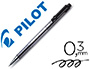 STYLO-BILLE PILOT BP-S MATIC CRITURE FINE 0.3MM 800M ENCRE CLASSIQUE RTRACTABLE CORPS TRANSLUCIDE RECHARGEABLE NOIR