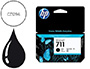 CARTOUCHE HP 711 JET D'ENCRE DESIGNJET T120/T120 EPRINTER T520/T520 COULEUR NOIR 38ML