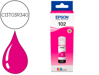 CARTOUCHE D'ENCRE EPSON ORIGINAL C13T03R340 MAGENTA