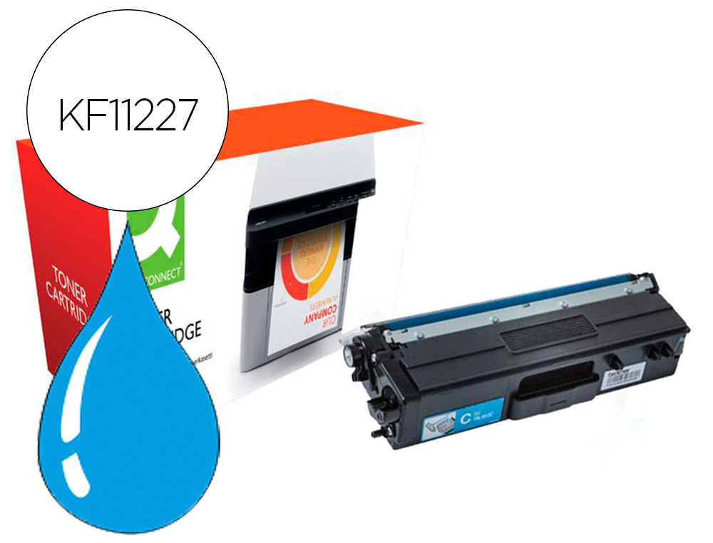 TONER COMPATIBLE Q-CONNECT BROTHER TN910C HL-L9310 CYAN  9000 PAGES