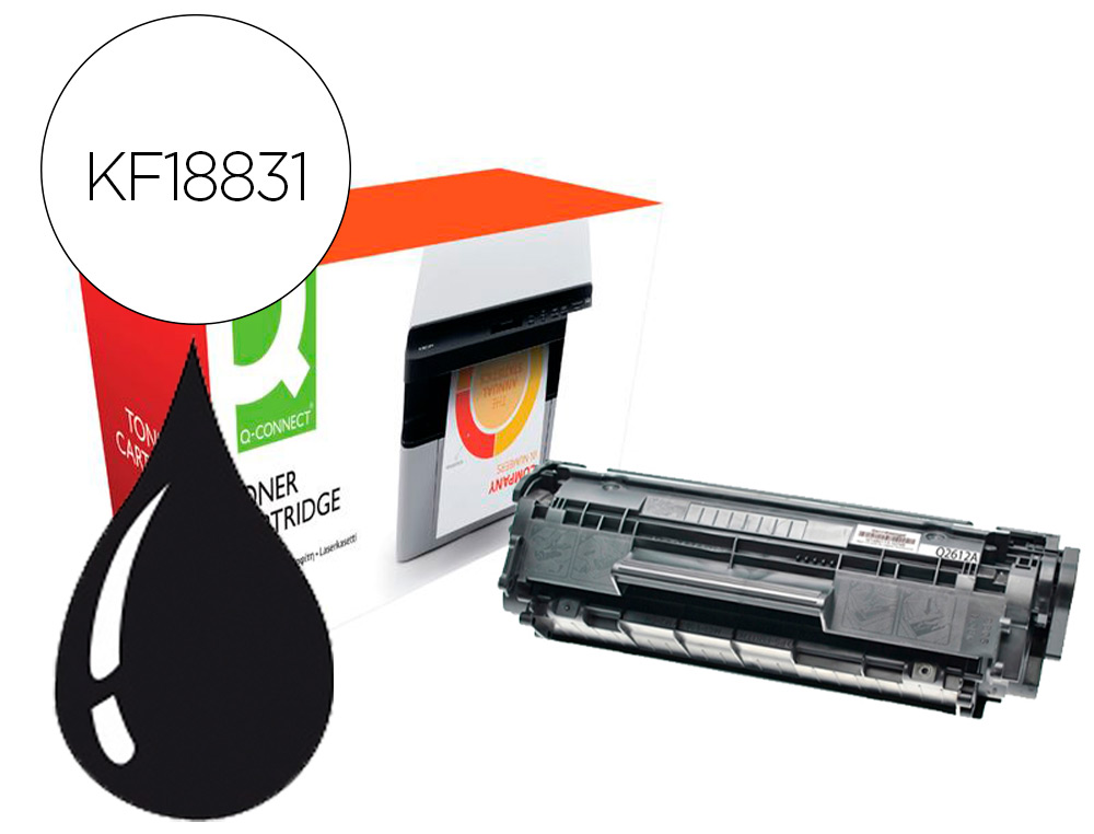 TONER COMPATIBLE Q-CONNECT CANON FX10-XLCANON I-SENSYS   FAX L-100 / 120 XXL 4000      PAGES