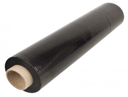 FILM ETIRABLE MANUEL CAST ECO POLYETHYLENE 20 MICRONS FACE  INTERNE COLLANTE 450MMX270M   COLORIS OPAQUE NOIR