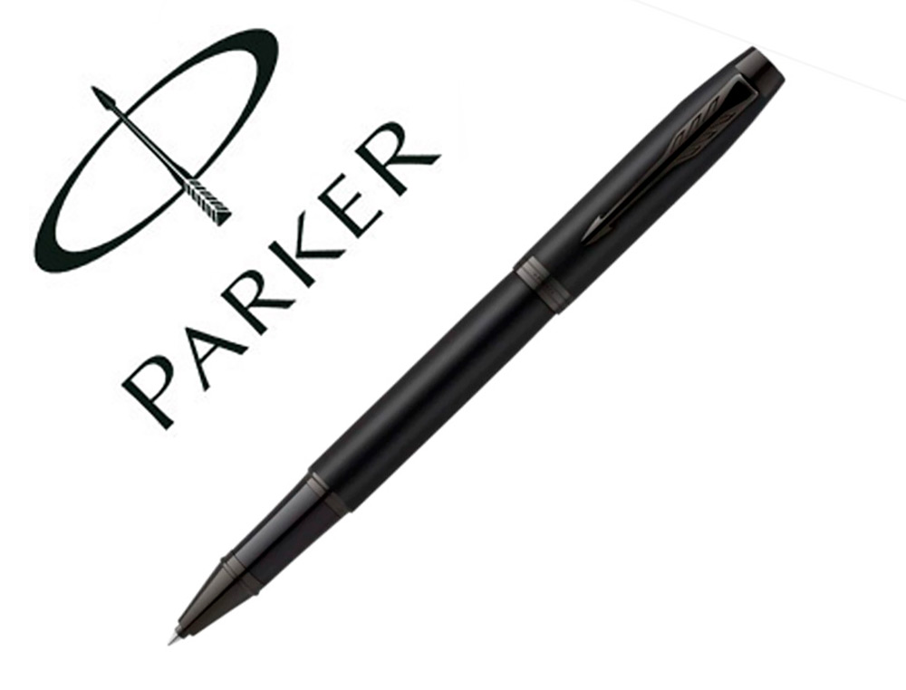 Stylo-Bille Parker personnalisé - IM Noir Finition Or