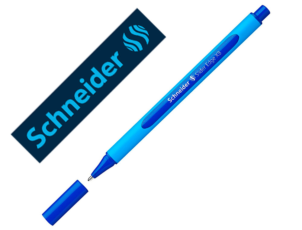 STYLO BILLE SCHNEIDER POINTE MOYENNE BLEU