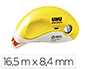 COLLE UHU GLUE ROLLER PERMANENT RECHARGEABLE        ERGONOMIQUE 16.5MX8.4MM