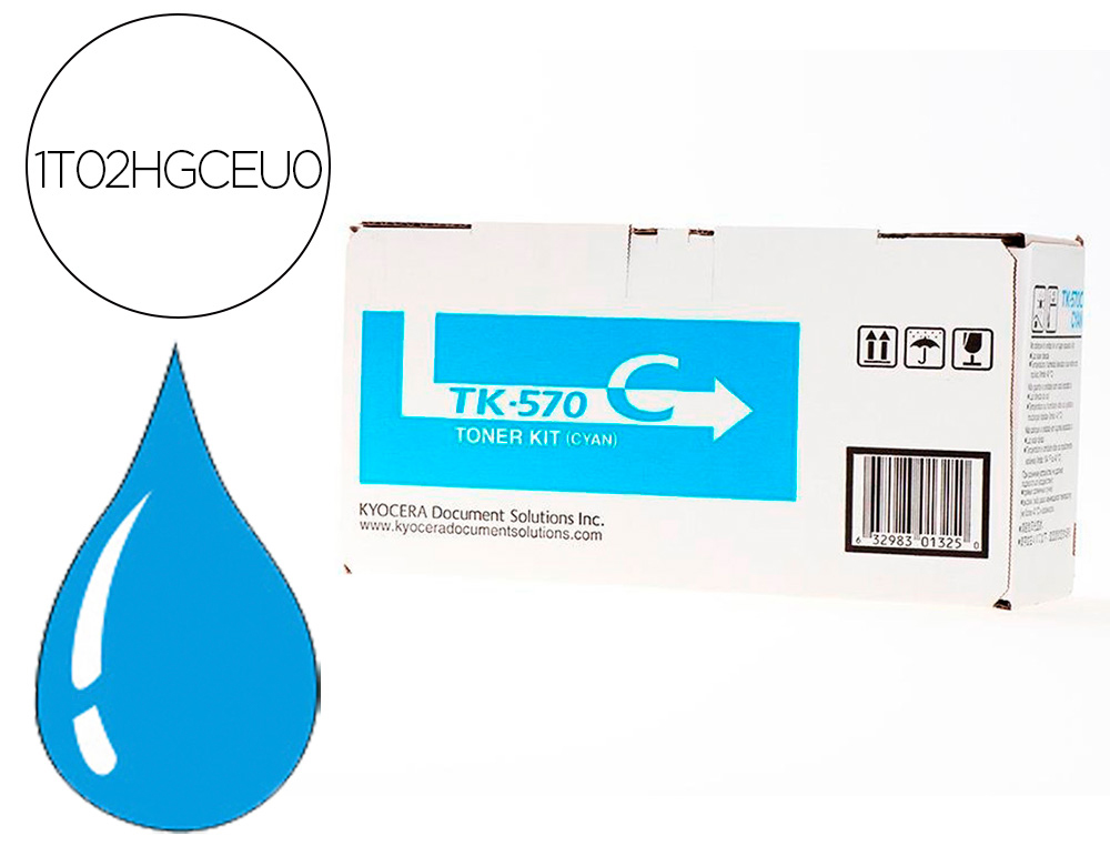TONER KYOCERA TONER LASER TK570C   FS-5400 CYAN