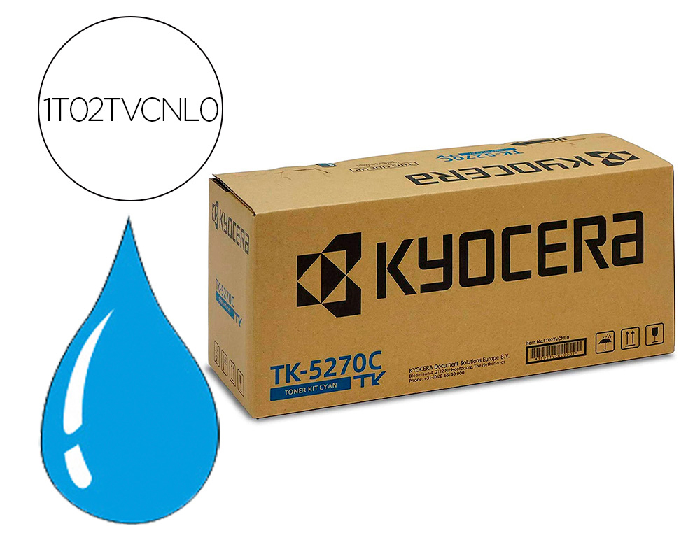 TONER KYOCERA TK5270C ECOSYS M6230 / 6630CIDN CYAN