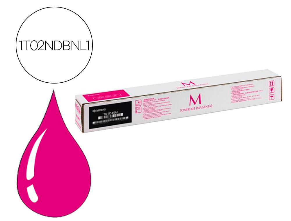 TONER KYOCERA TK-8515M TASKALFA 5052CI / 6052CI      (1T02NDBNL0) MAGENTA