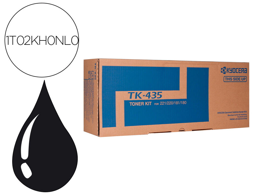 TONER KYOCERA -MITA TASKALFA 180 / 220 / 181 / 221 NOIR   TK-435