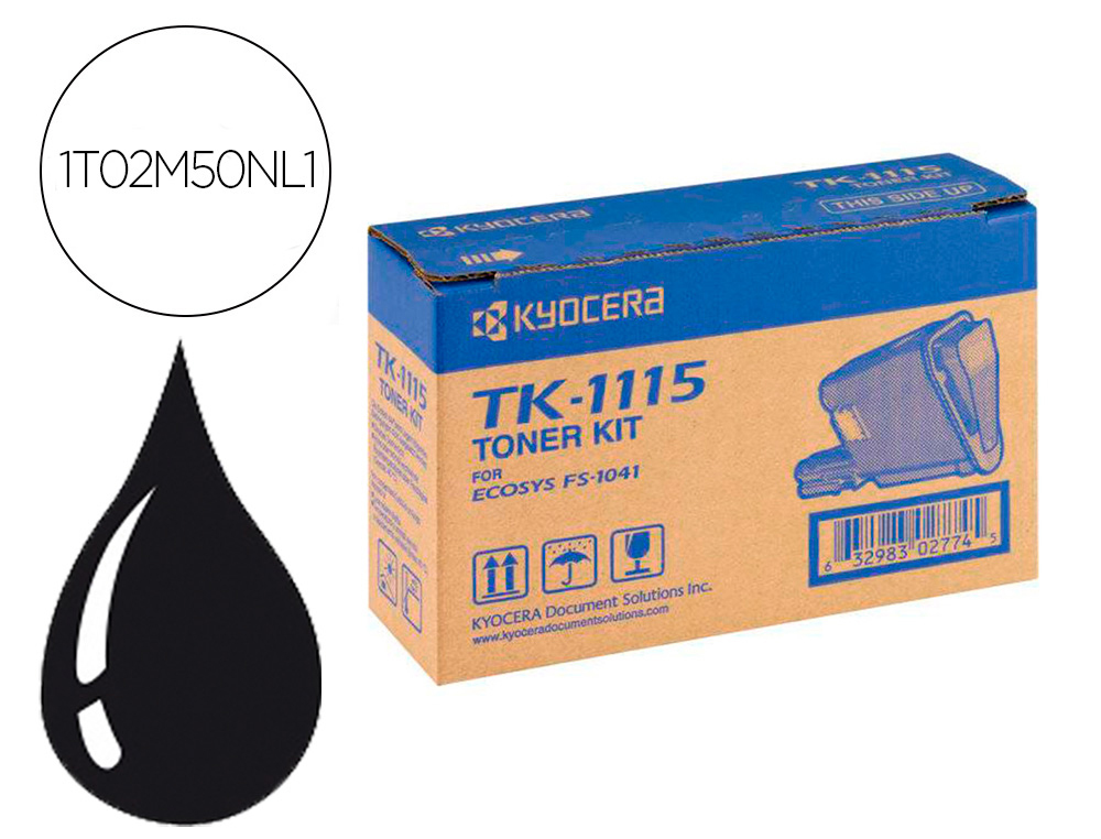 TONER KYOCERA -MITA FS-1041 / 1220MFP / 1320MFP NOIR       TK1115