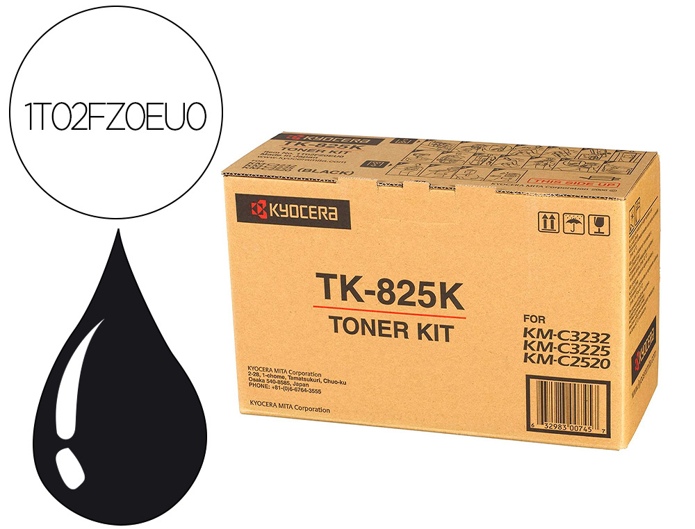 TONER KYOCERA -MITA KM-C2520 / 3225 / 3232 NOIR