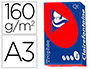 PAPIER CLAIREFONTAINE MULTIFONCTION LASER COULEUR   TROPHE A3 160G/M2  ROUGE      CORAIL PARFAITE OPACITE