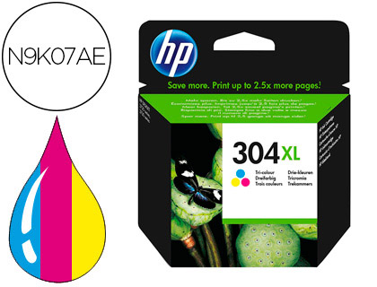 ESPACE PAPETERIE  CARTOUCHE HP 304 JET D'ENCRE N9K06AE COULEUR