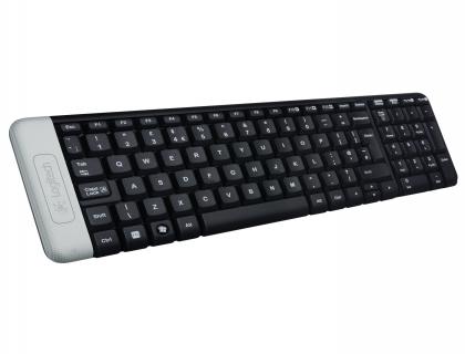 CLAVIER LOGITECH SANS FIL K230 2.4 GHZ INTEGRE TOUTES LES TOUCHES STANDARS  SUR SURFACE REDUITE DE 36%