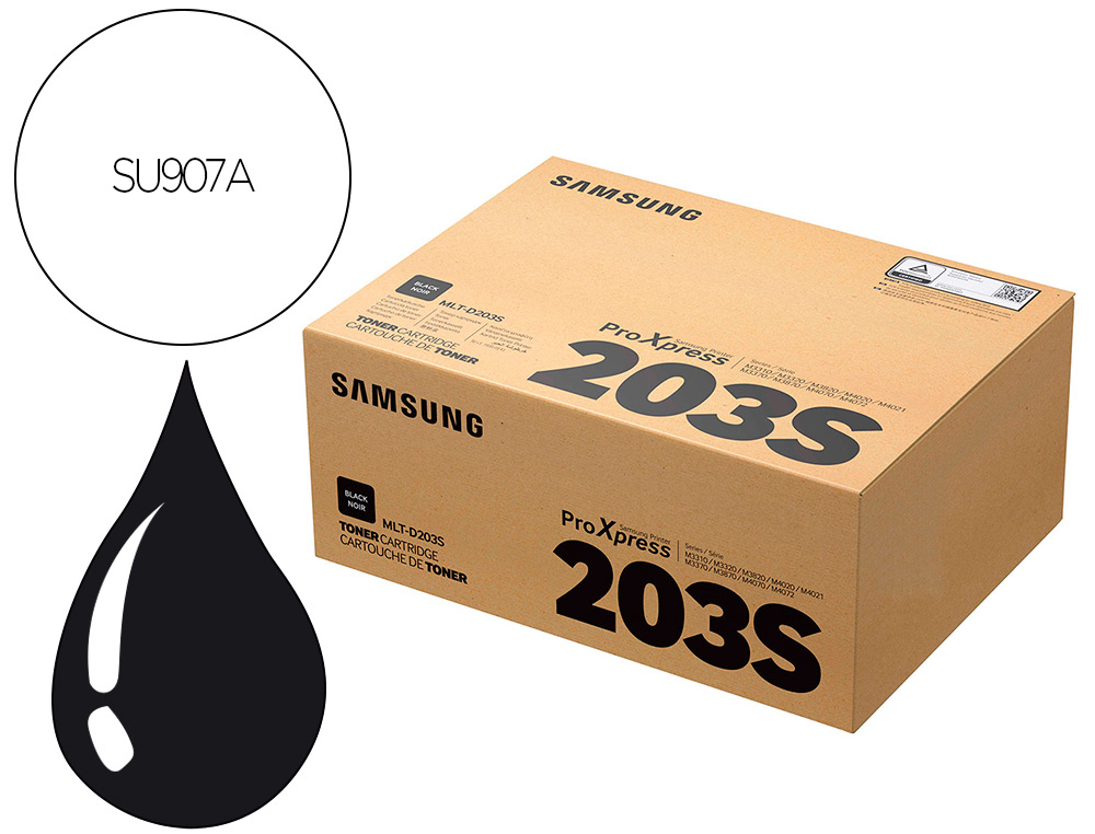 CARTOUCHE SAMSUNG MLT-D203S/ELS COULEUR NOIR    3000 PAG