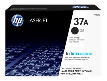 CARTOUCHE LASER HP 37A CF237A COULEUR NOIR 11000 PAG
