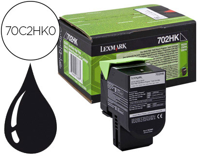 Toner 502H Noir HC compatible Lexmark