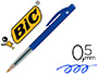 STYLO-BILLE BIC M10 CRITURE MOYENNE 0.5MM ENCRE CLASSIQUE RTRACTABLE BOUTON POUSSOIR LATRAL COLORIS BLEU