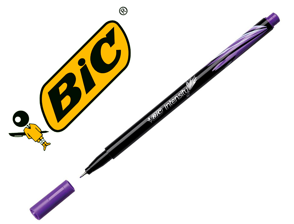 STYLO-FEUTRE BIC INTENSITY POINTE FINE VIOLET