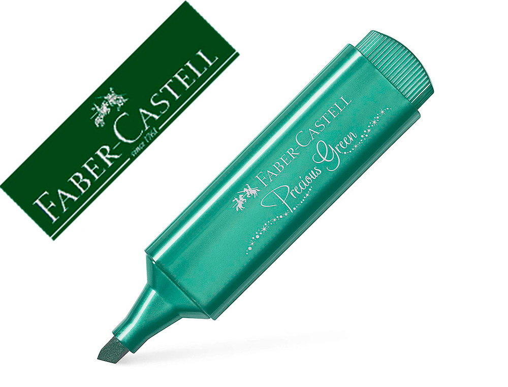 Gomme faber castell dust free en plastique vert