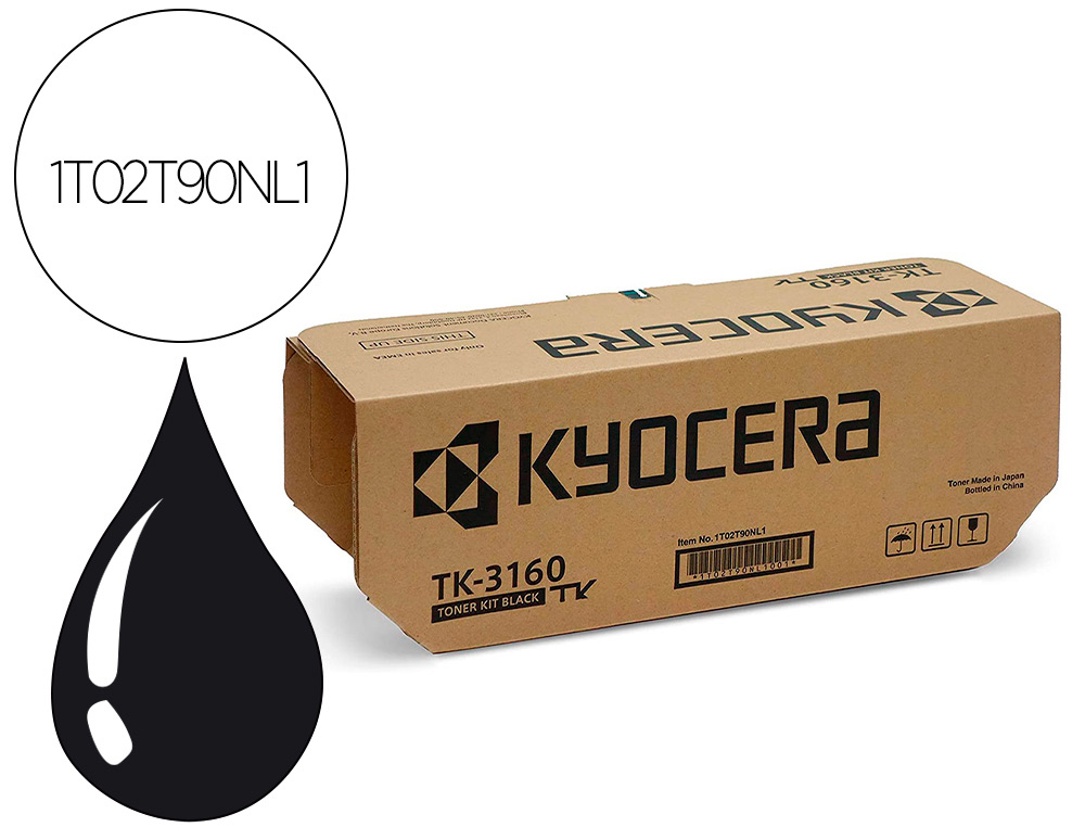 TONER KYOCERA 1T02T90NL0 TK-3160  12.5 K