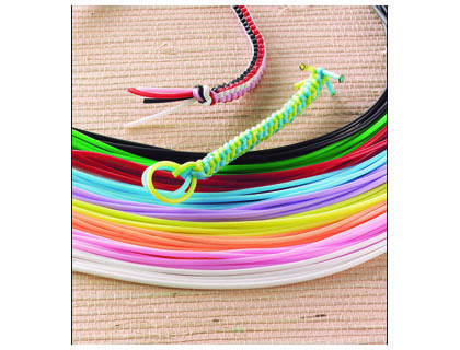 SCOUBIDOU 80CM 10 COLORIS ASSORTIS SACHET 250 UNITS