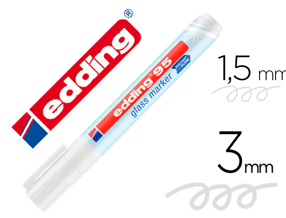 Set 6 feutres 7A Marker Pébéo pointe ronde 1mm pour textiles