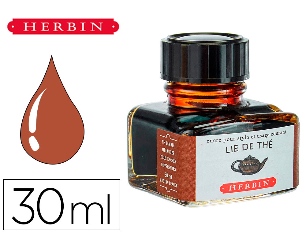 FLACON D'ENCRE J.HERBIN LIE DE TH  30ML