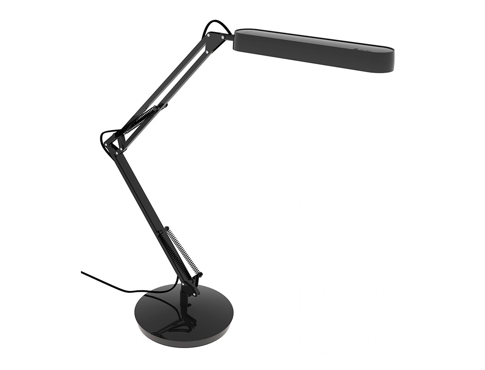 LAMPE BUREAU ARCHITECTE LED NOIRE - ALBA