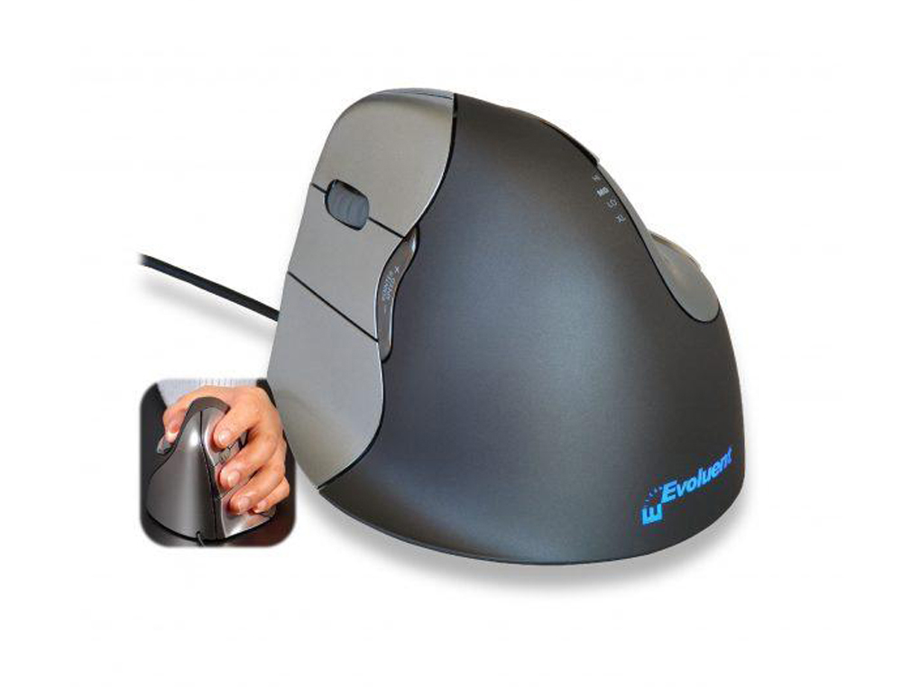 SOURIS BAKKER EVOLUENT 4 GAUCHER FILAIRE