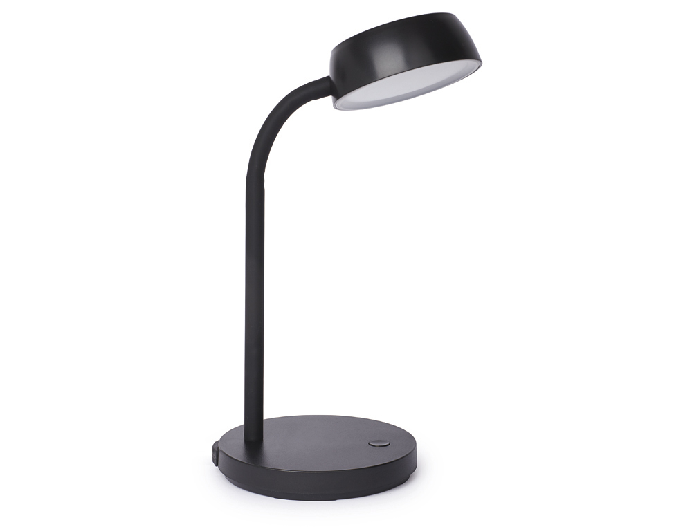 LUMINAIRE BUREAU MAUL LED JOY HAUTEUR 30CM SUPPORT DIAMETRE 15CM TETE DIAMETRE 11CM       COLORIS NOIR