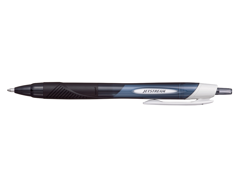 ROLLER UNIBALL JETSTREAM SPORT RETRACTABLE PLASTIQUE   RECYCLE ECRITURE MOYENNE      COLORIS NOIR