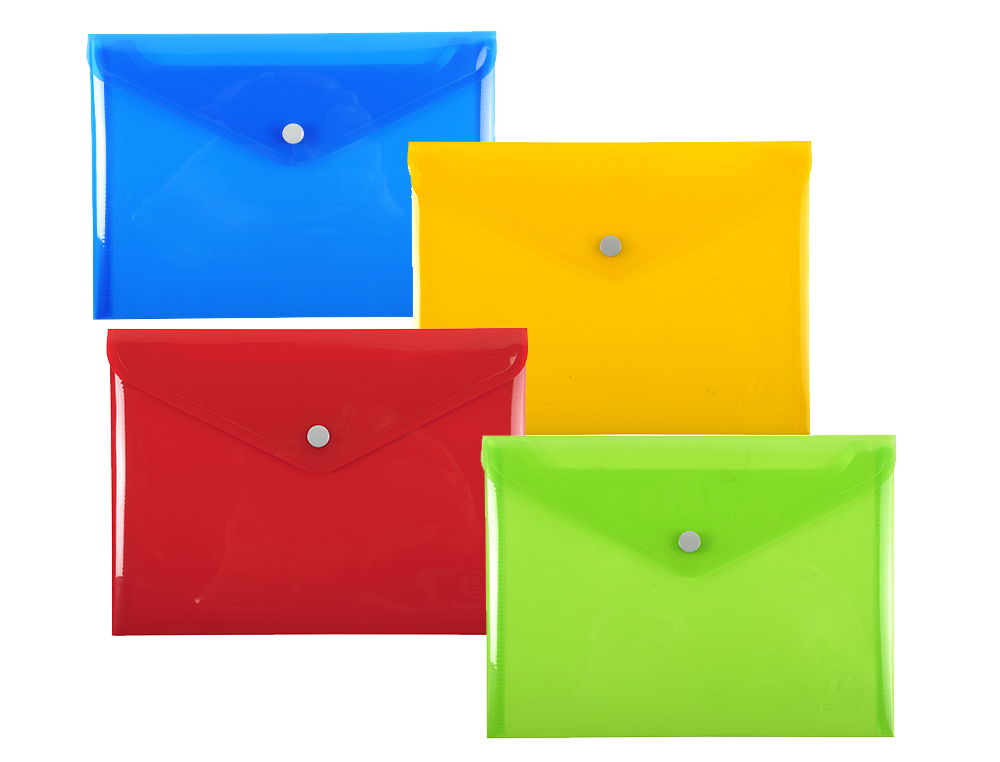 POCHETTE PRESSION EXACOMPTA IDERAMA PP A5 COLORIS         ASSORTIS