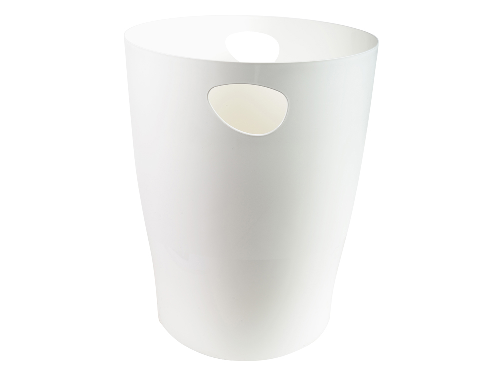 CORBEILLE A PAPIER EXACOMPTA ECOBIN OFFICE CAPACITE 15L    COLORIS BLANC