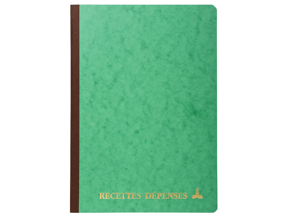 PIQURE EXACOMPTA RECETTES-DEPENSES A4 80 PAGES COLORIS ASSORTIS