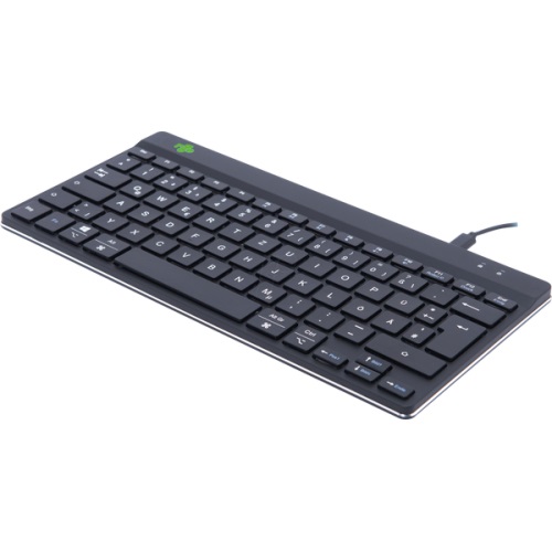 CLAVIER ERGONOMIQUE R-GO COMPACT BREAK FILAIRE COLORIS NOIR