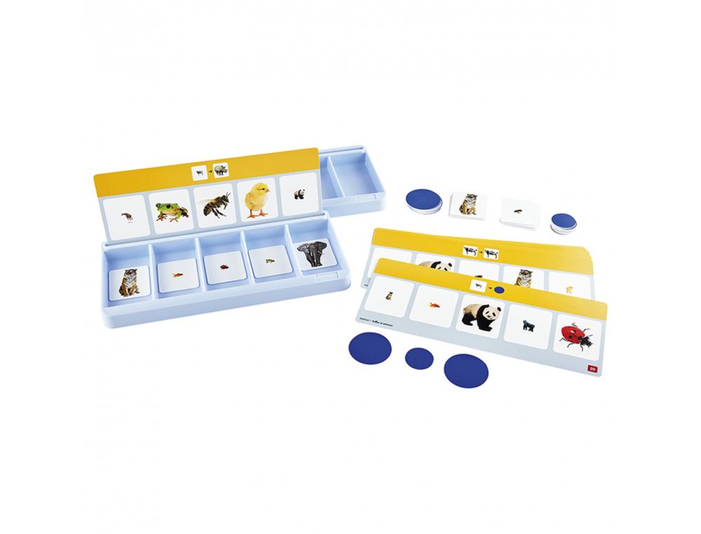 JEU EDUCATIF FLEXIGAME NATHAN ANIMAUX ET TAILLES