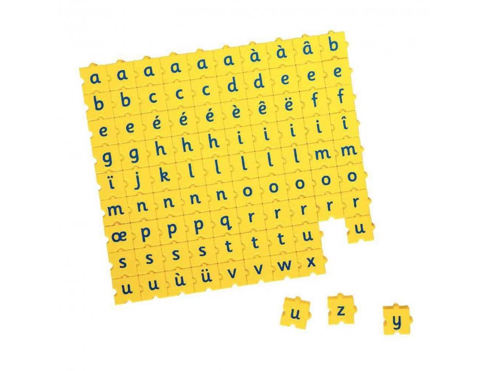 APPRENDRE A LIRE ET A ECRIRE MORPHUN MORPHUN 90 LETTRES    MINUSCULES RANGER PAR ORDRE   ALAPHABETIQUE