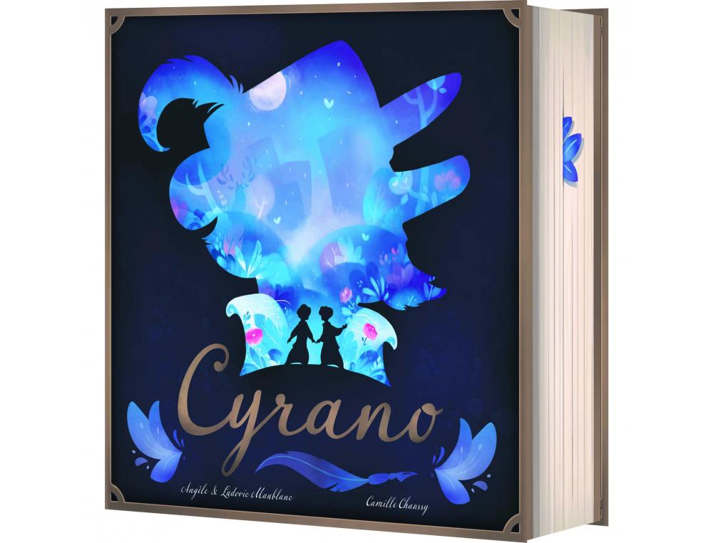 FRANCAIS GRRRE GAMES CYRANO POEME EN 4 LIGNES 1 BLOC NOTE 6 DES RIME 3 DES THEME 9      CRAYONS 3 A 9 JOUEURS
