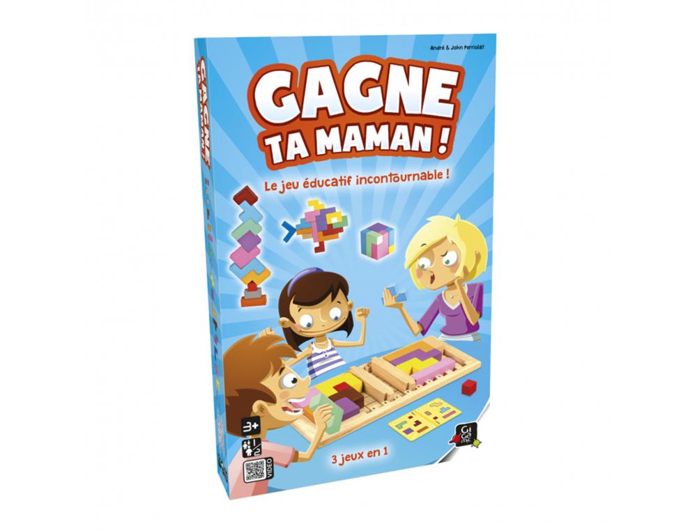LOGIQUE REFLEXION GIGAMIC GAGNE TA MAMAN FIGURES 3D     INTERET PEDAGOGIQUE LOGIQUE   ET RAPIDITE 1 A 2 JOUEURS