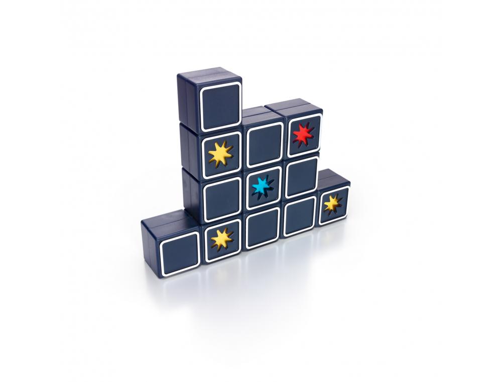 LOGIQUE REFLEXION SMART CONSTELLATION 5 ETOILES DANS  LE CIEL 4 PIECES DE JEU       REVERSIBLES 80 DEFIS AVEC