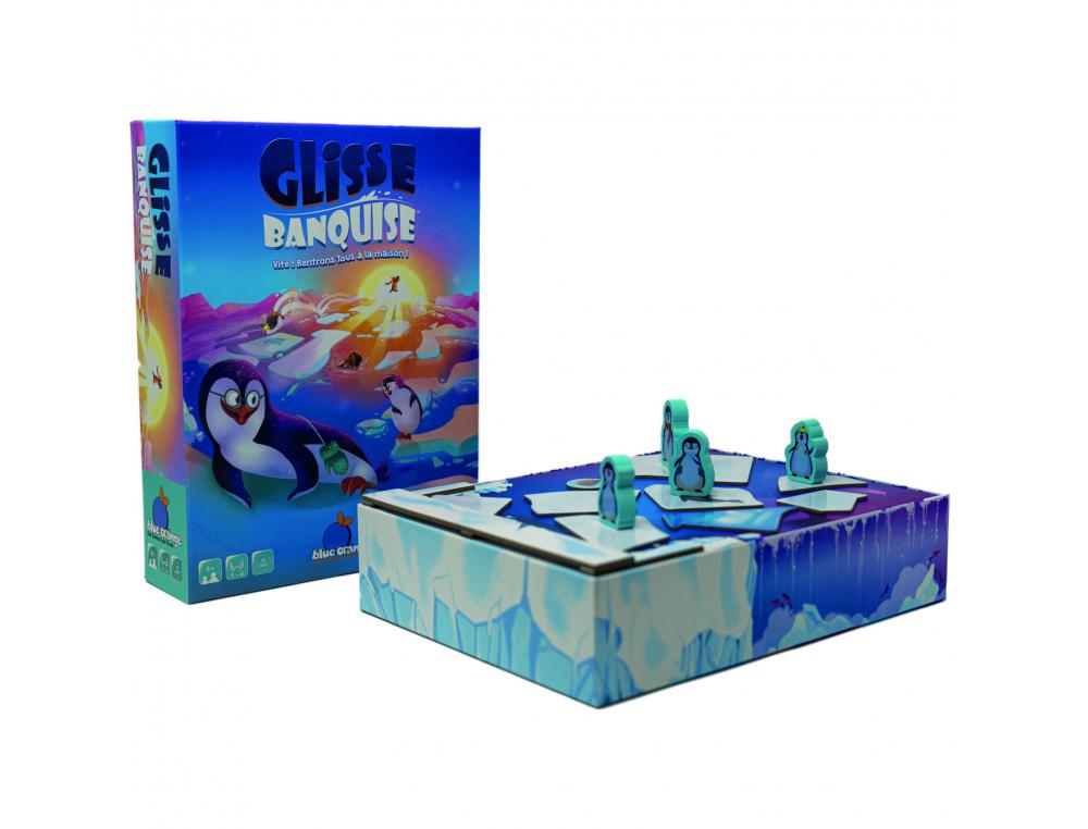 JEU COLLABORATIF  GLISSE BANQUISE BLUE ORANGE