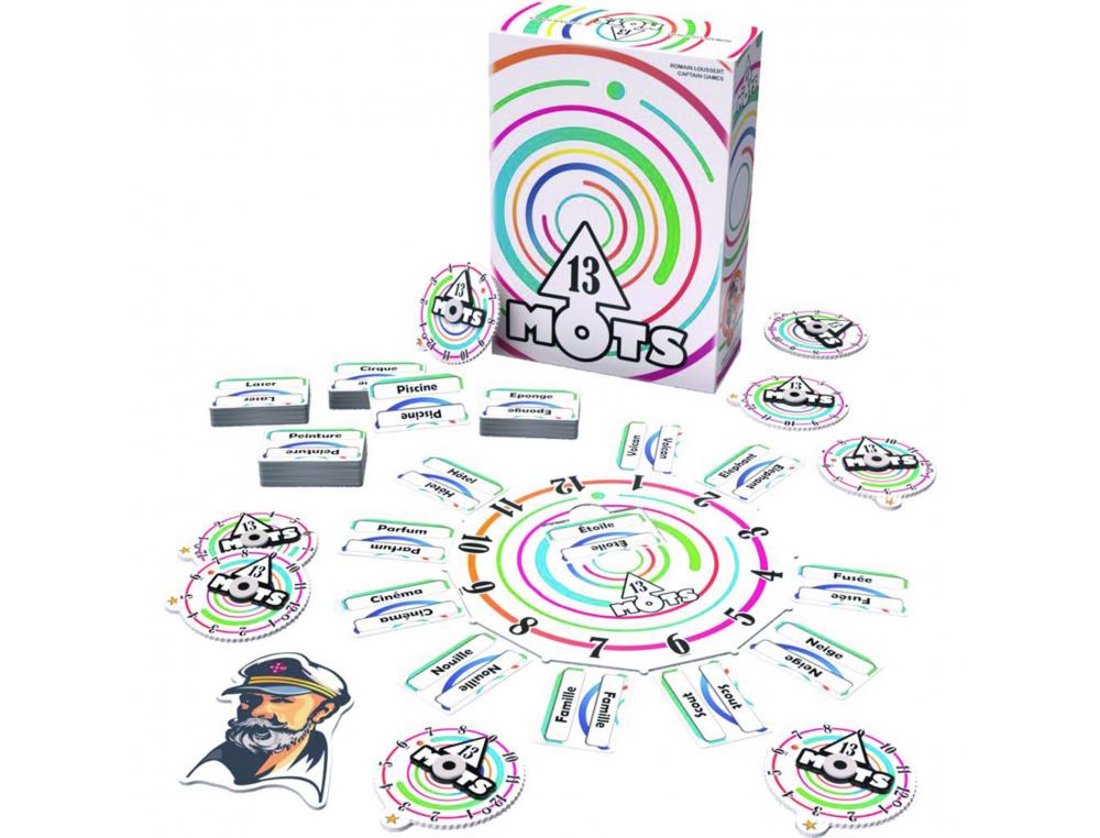 JEU COLLABORATIF 14 MOTS CAPTAIN GAMES