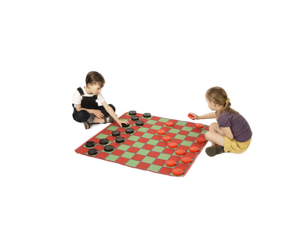 JEU DE DAMES GEANT ACHOKA