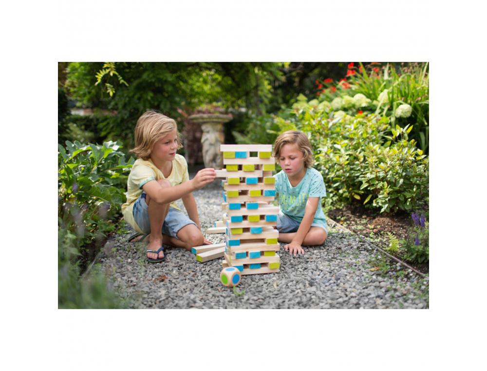 JEU DE CONSTRUCTION LARGE TOWER BS TOYS