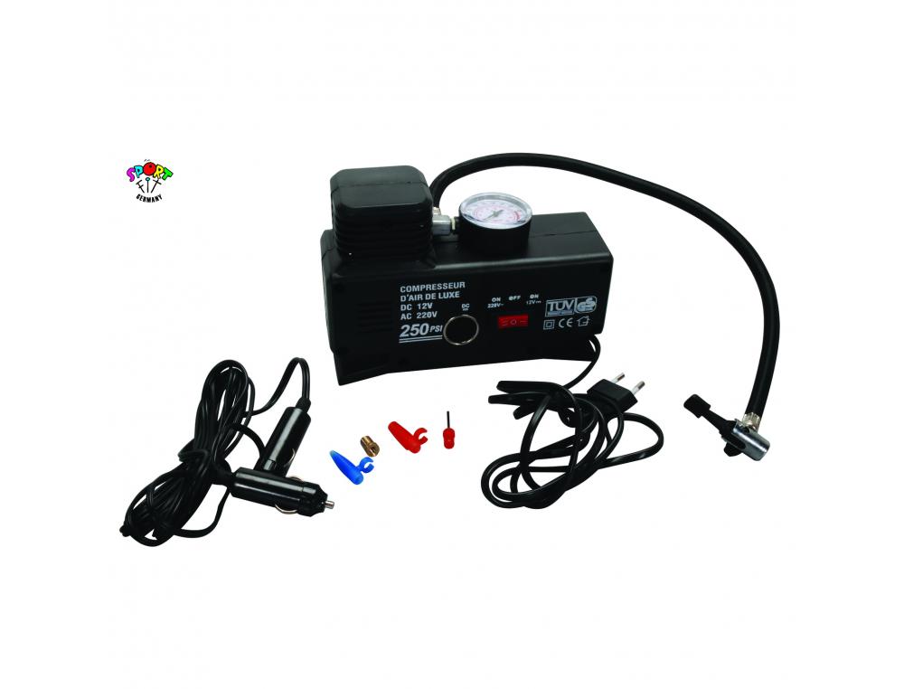 COMPRESSEUR ELECTRIQUE BLS POUR BALLON PNEUS VOITURE     VELO MATELAS